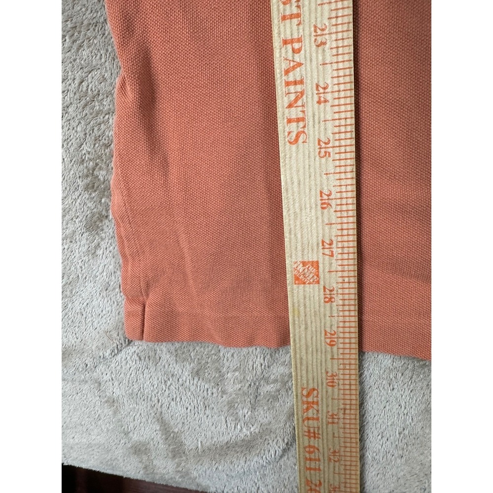 Vintage Polo Ralph Lauren Classic Polo Shirt Fit Men LT Tall Orange short sleeve - Picture 8 of 8